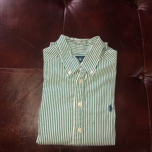 Striped Cotton Poplin Shirt